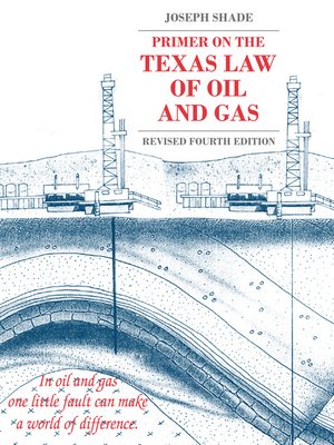 cover image of Primer on the Texas Law of Oil and Gas